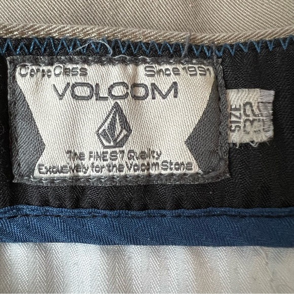 Men’s Volcom VMonty Straight Leg Chino Pants Tan 32 - Picture 3 of 8